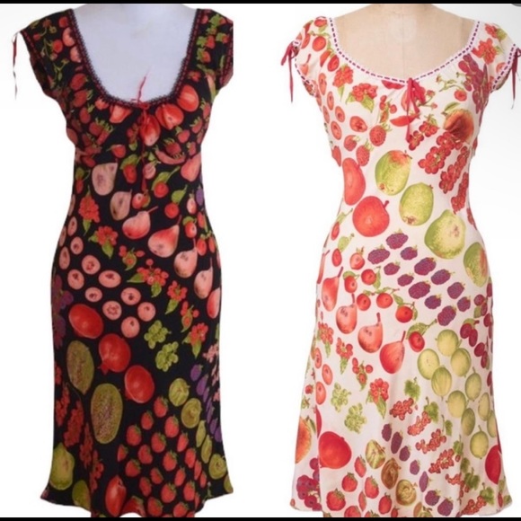 sirens Dresses & Skirts - ISO: Betsey Johnson Fruit Silk Dress